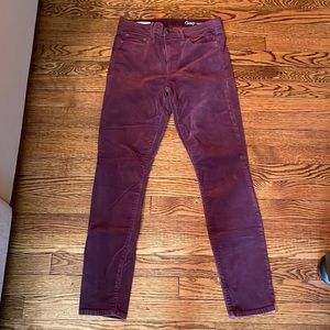 Gap 1969 Modern True Skinny Corduroy Pants